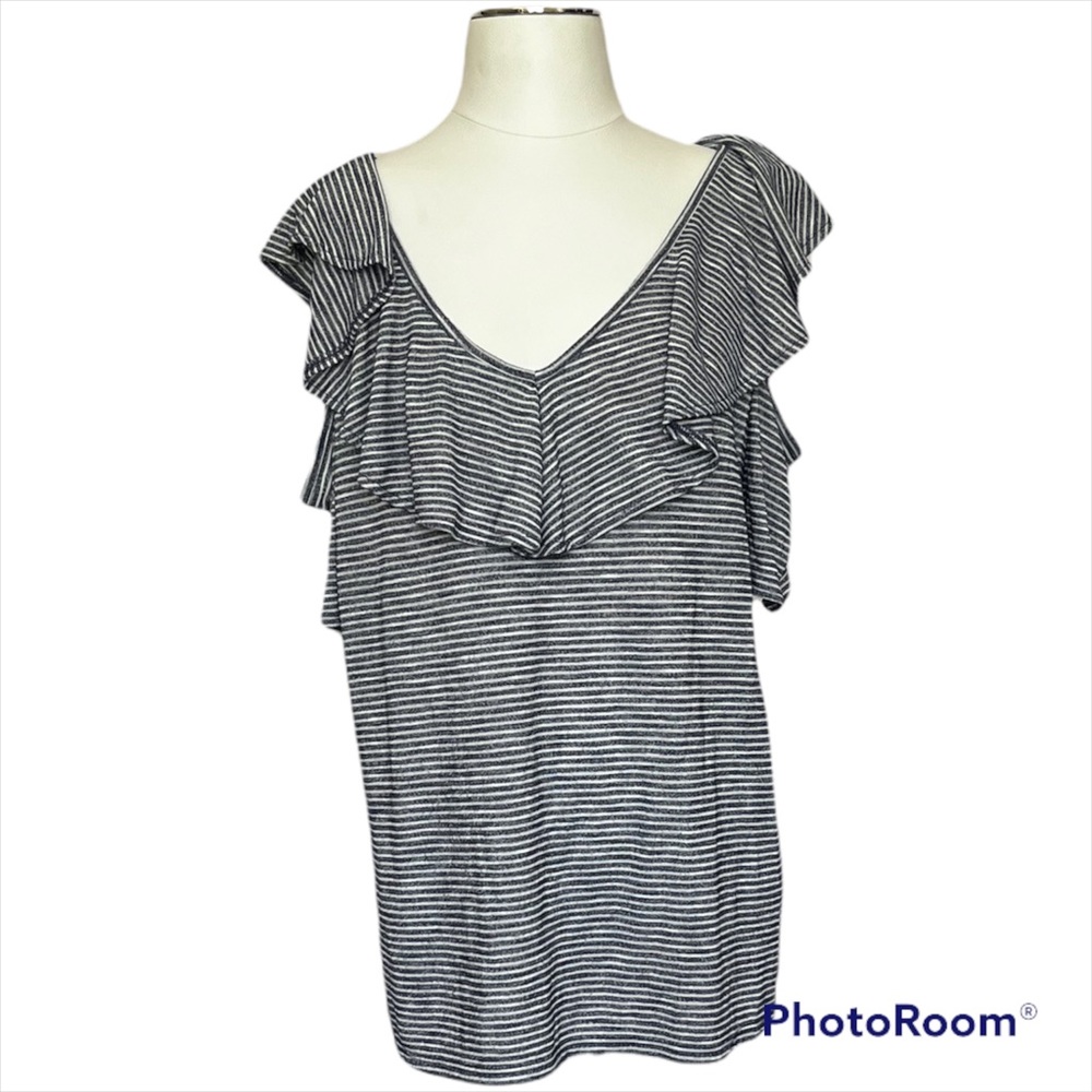Lane Bryant Cold Shoulder, Short Sleeve Top